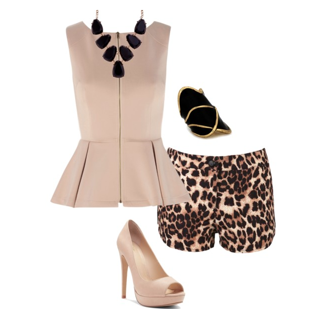 senior style :: what to wear :: classy neutral leopard print