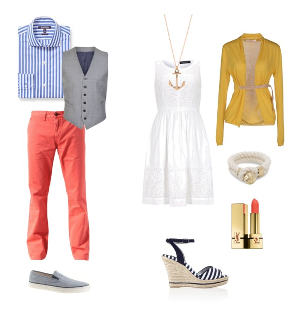what to wear :: couples style :: nautical