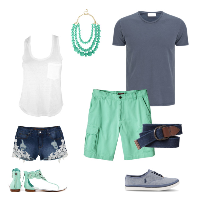 couples style :: what to wear :: beach bum