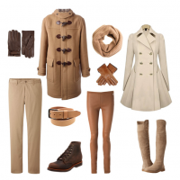 couples style :: what to wear :: winter beige