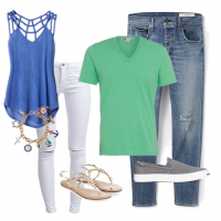 couples style :: what to wear :: summer docks