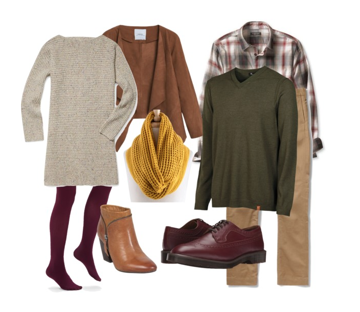 couples style : what to wear : all the leaves are brown
