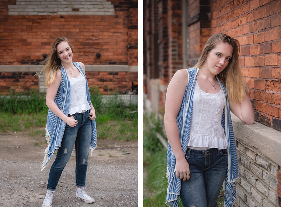 Kimberly Cnudde John Glenn High School Class of 2017 Bay City Michigan Senior Photographer