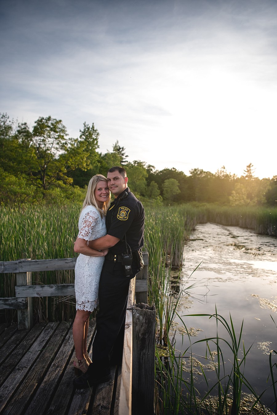 Tobacco Marsh Bay City Michigan Wedding Photographer