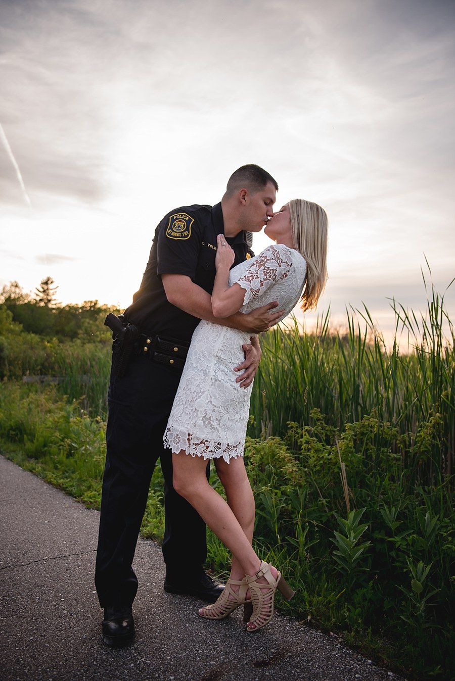 Tobacco Marsh Bay City Michigan Wedding Photographer