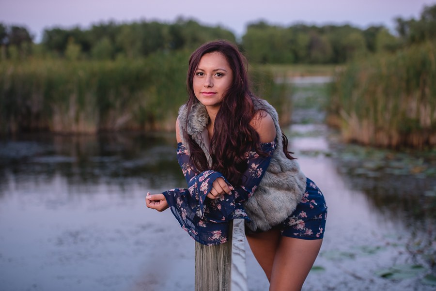 Amariana Medina Bay City Michigan Senior Portrait Photographer