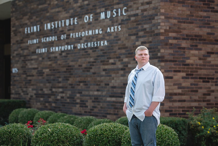 Wesley Ricketts Goodrich High School Flint Institute of Music Senior Guy Session
