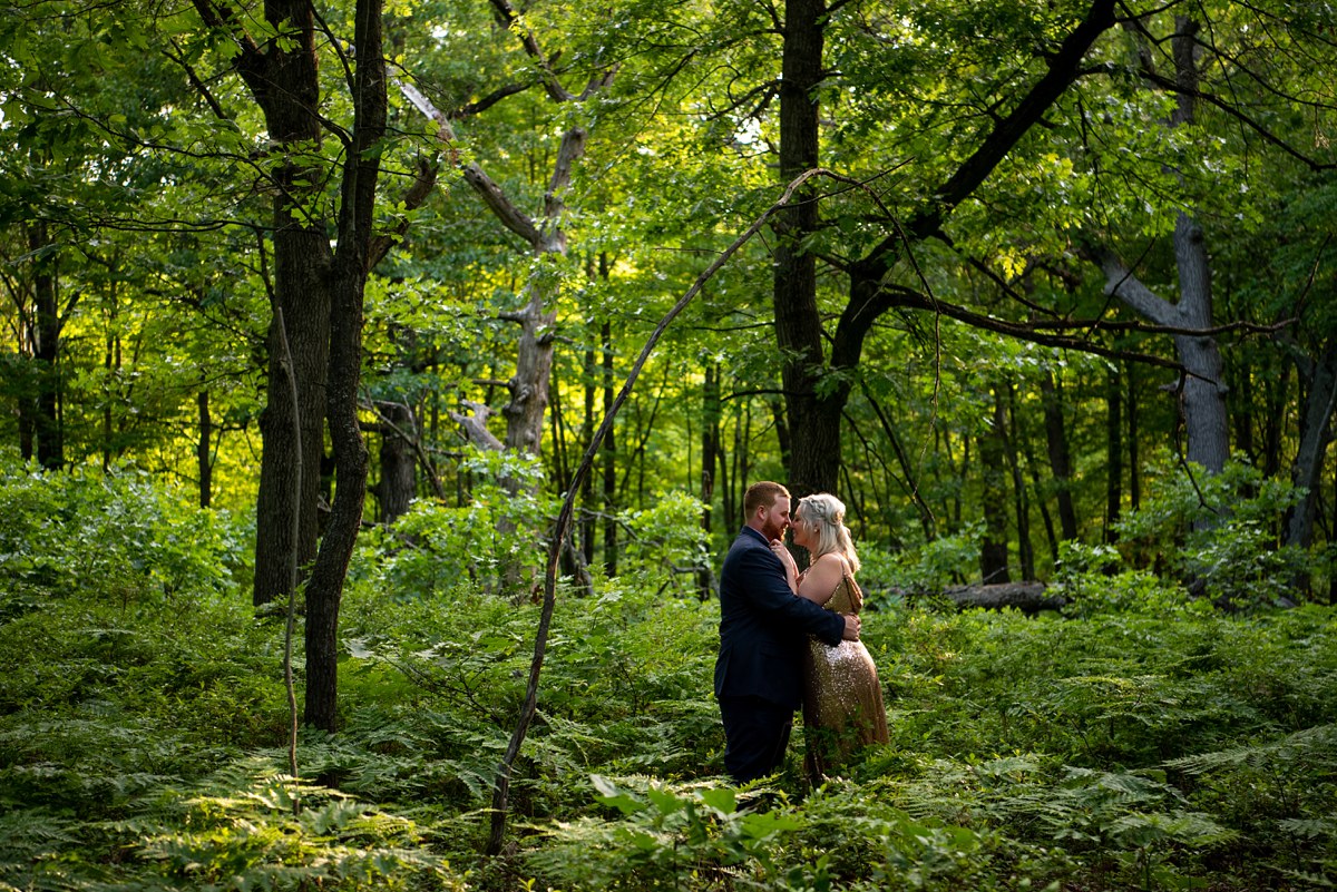 Kayla and Craig Bay City Michigan Engagement session Tobico Marsh Veterans Park