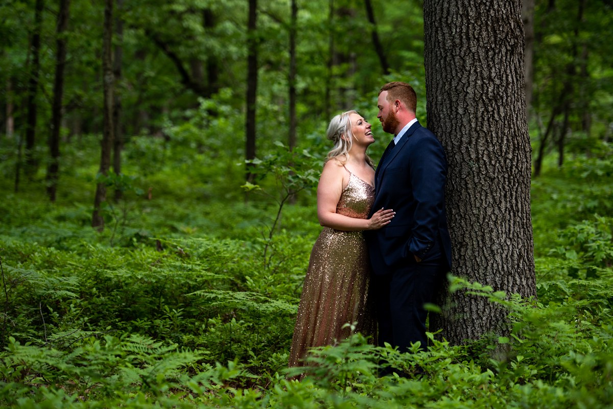 Kayla and Craig Bay City Michigan Engagement session Tobico Marsh Veterans Park