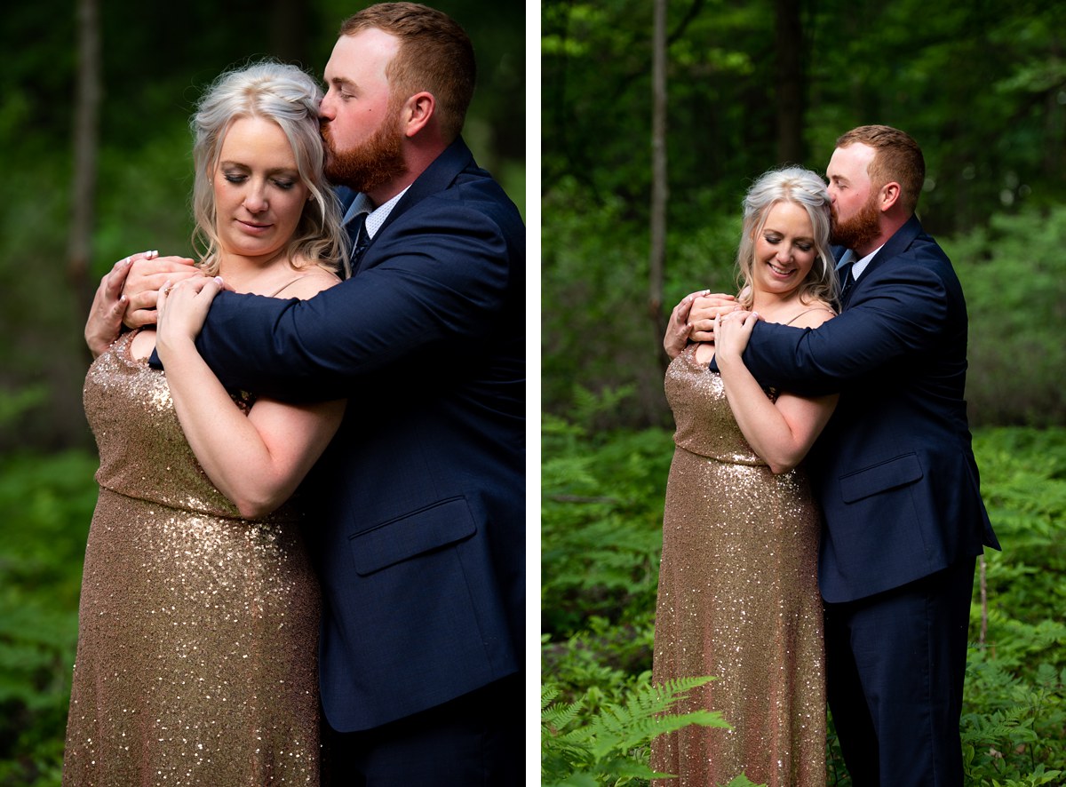 Kayla and Craig Bay City Michigan Engagement session Tobico Marsh Veterans Park