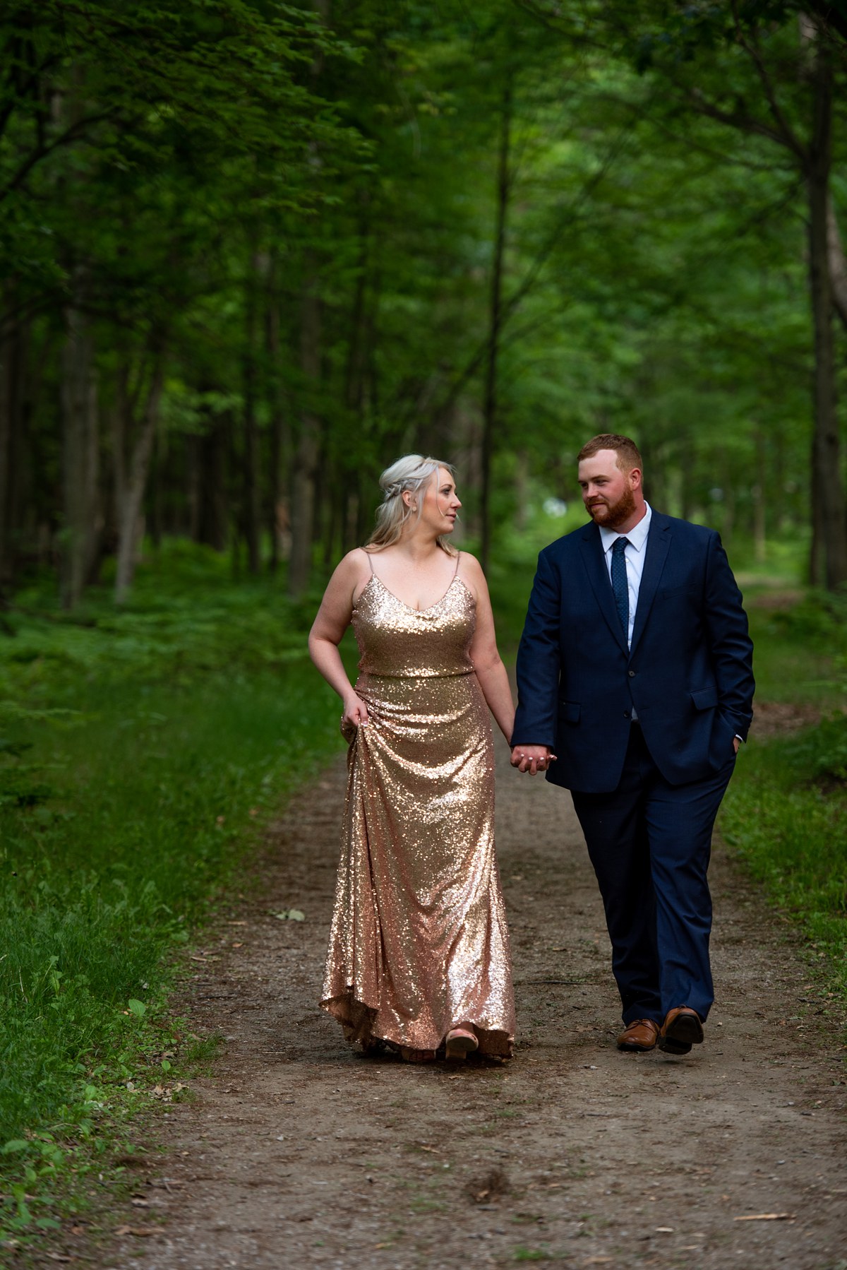 Kayla and Craig Bay City Michigan Engagement session Tobico Marsh Veterans Park