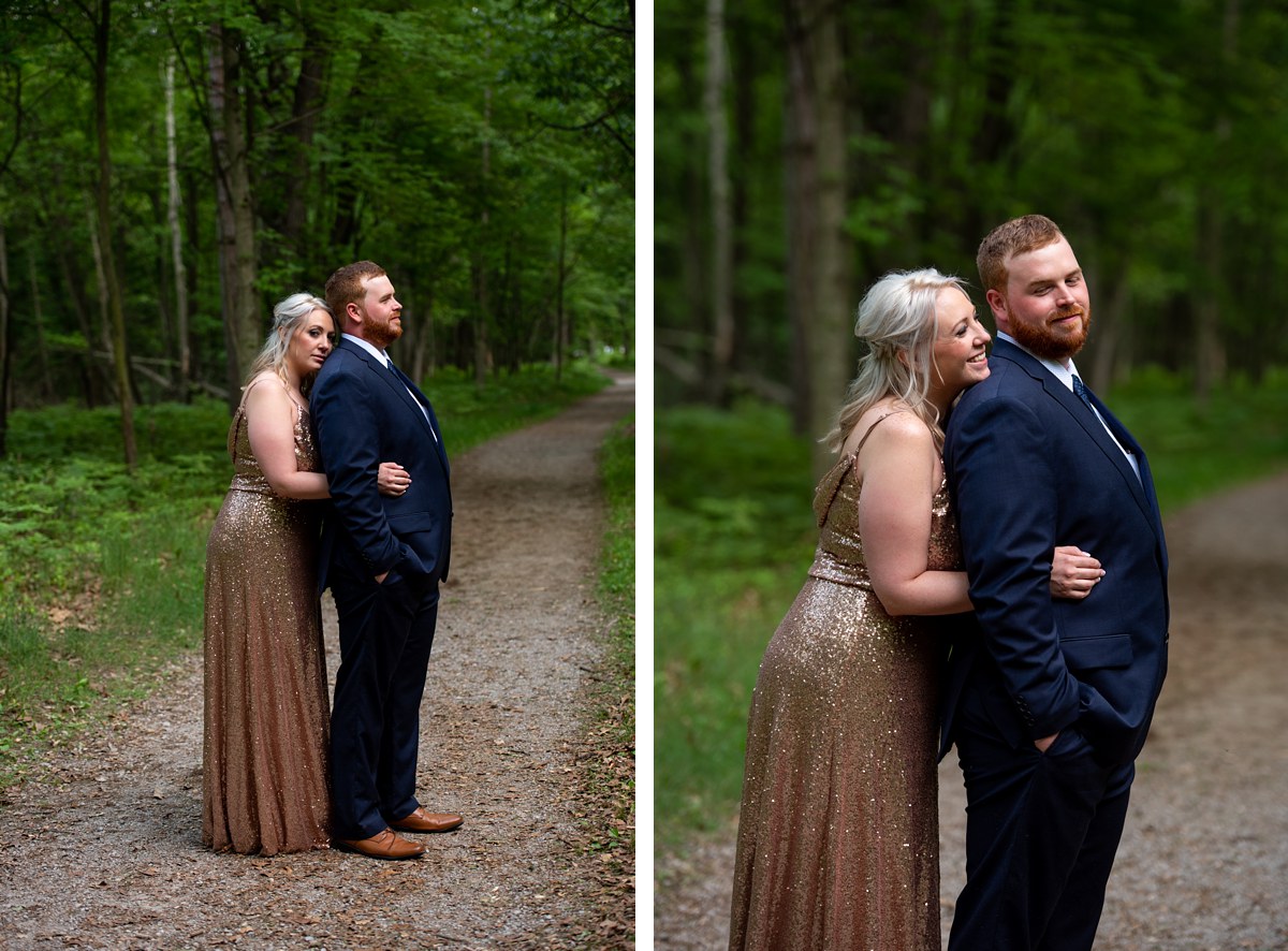 Kayla and Craig Bay City Michigan Engagement session Tobico Marsh Veterans Park