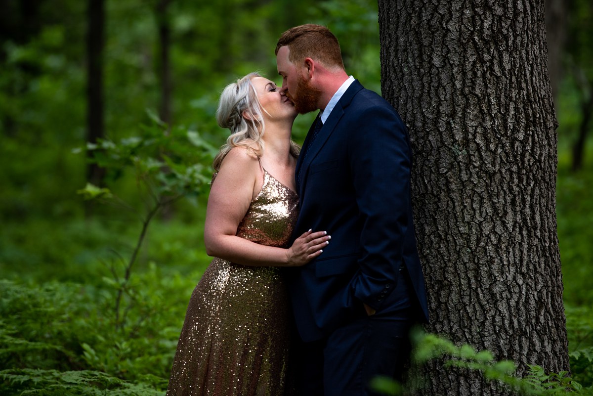 Kayla and Craig Bay City Michigan Engagement session Tobico Marsh Veterans Park