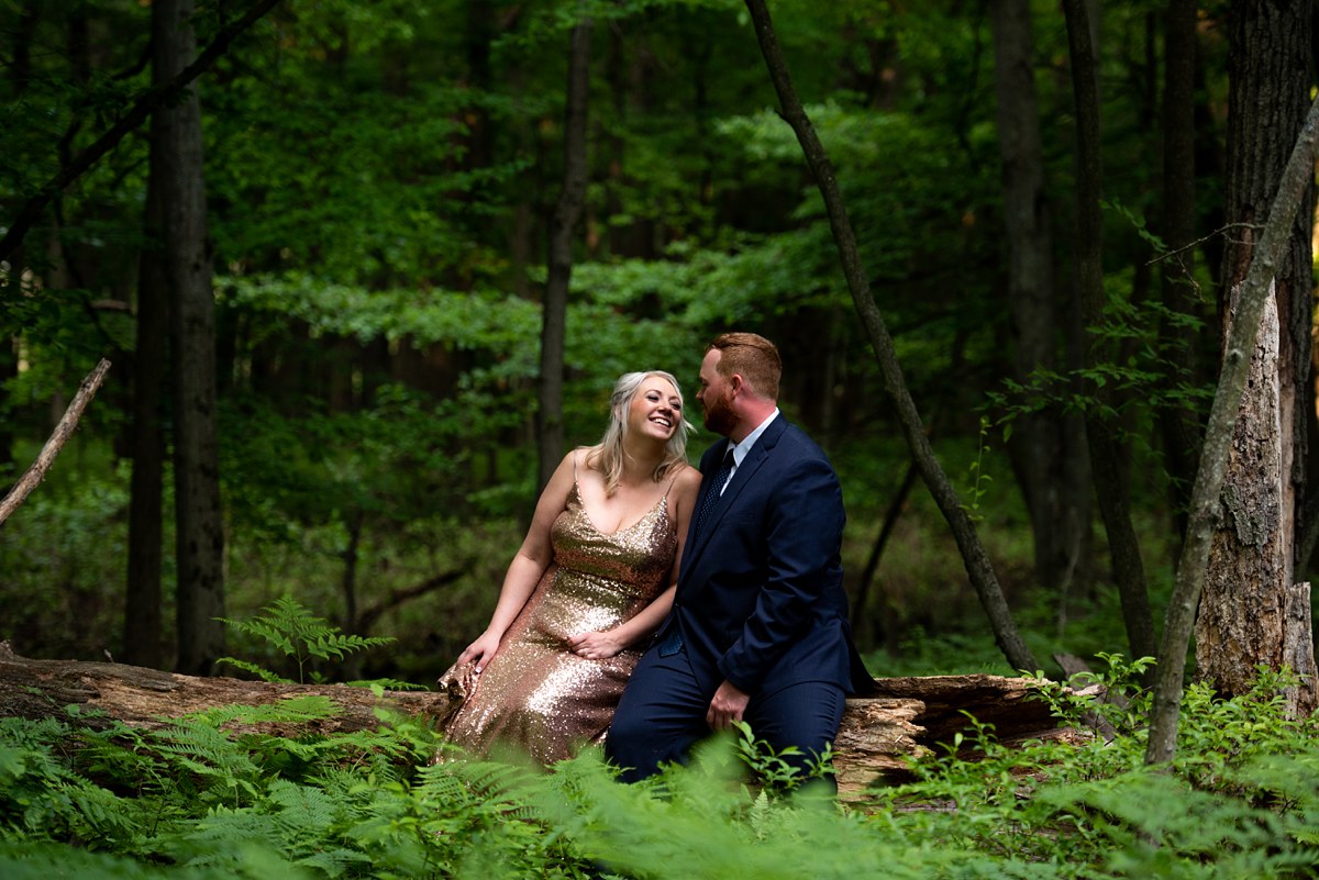 Kayla and Craig Bay City Michigan Engagement session Tobico Marsh Veterans Park