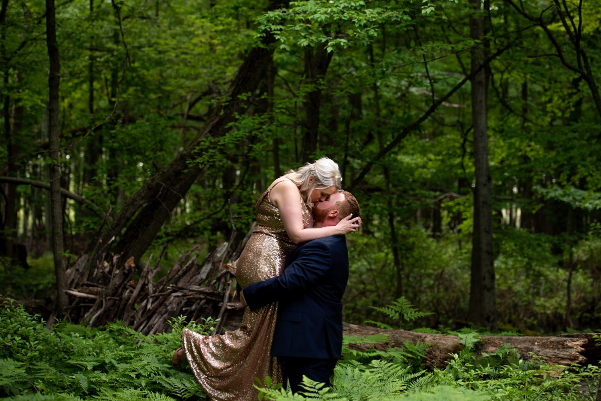 Kayla and Craig Bay City Michigan Engagement session Tobico Marsh Veterans Park