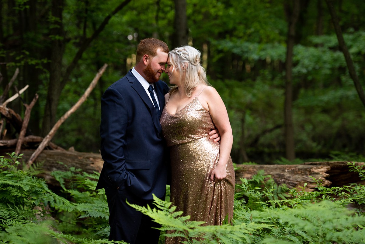 Kayla and Craig Bay City Michigan Engagement session Tobico Marsh Veterans Park