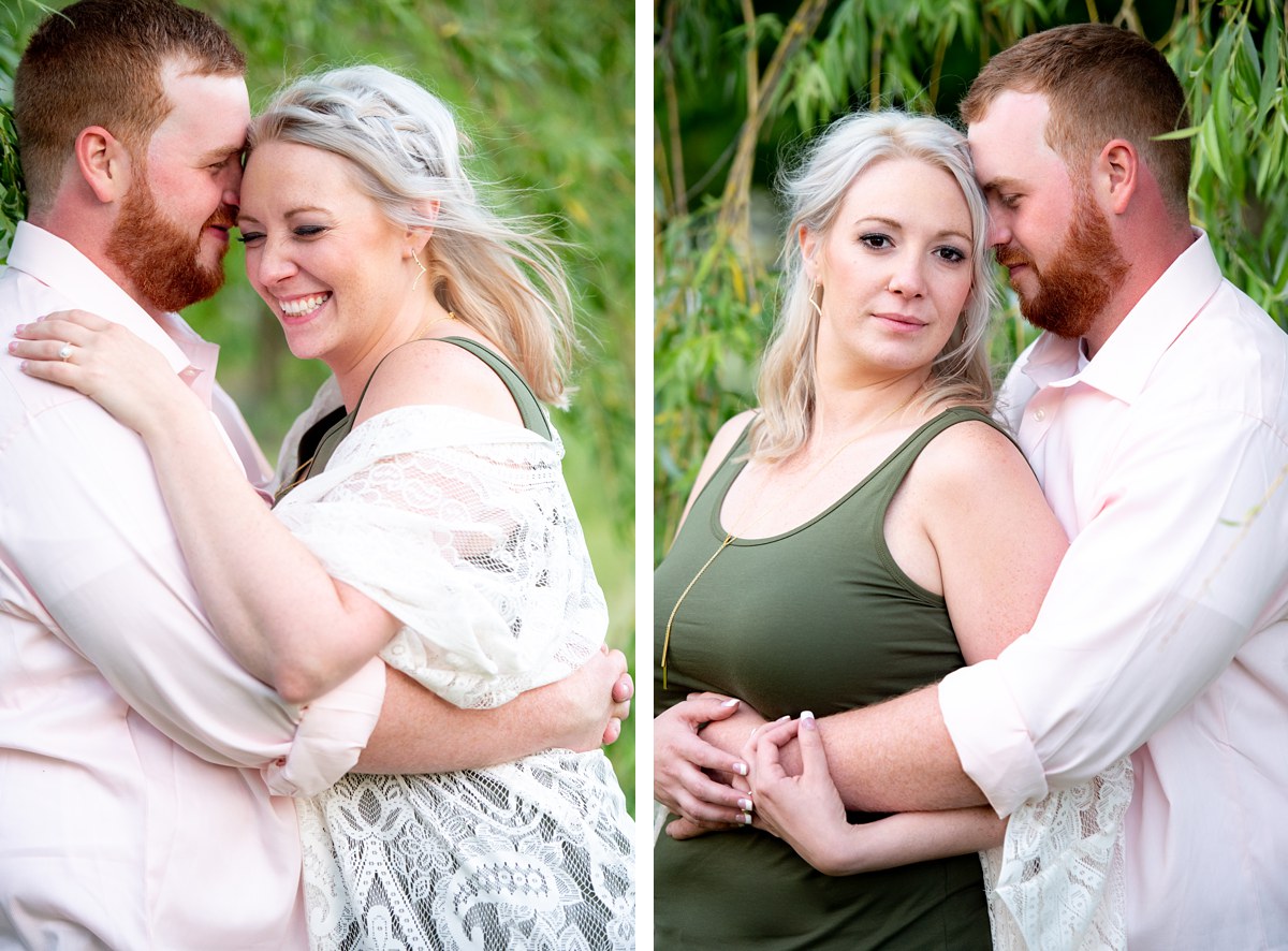 Kayla and Craig Bay City Michigan Engagement session Tobico Marsh Veterans Park