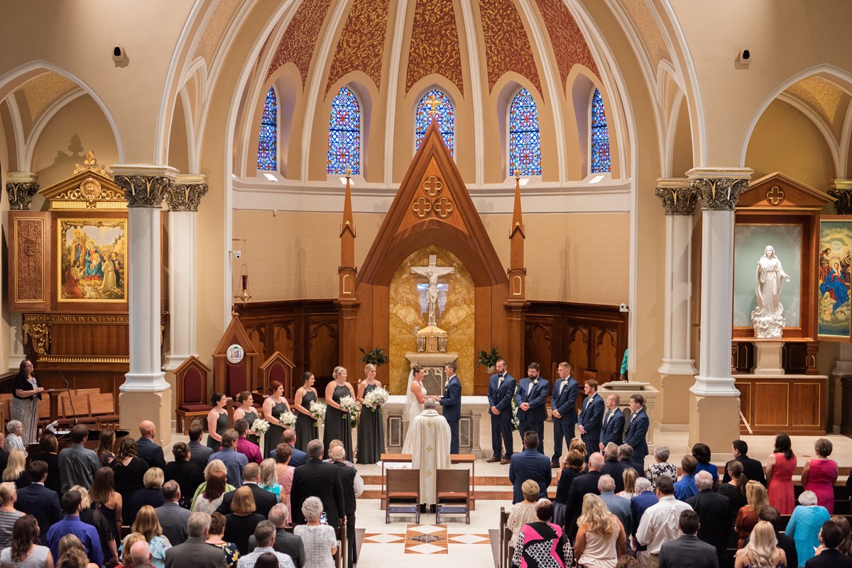 Harrie Wedding Saginaw Michigan Temple Theater St Marys Cathedral