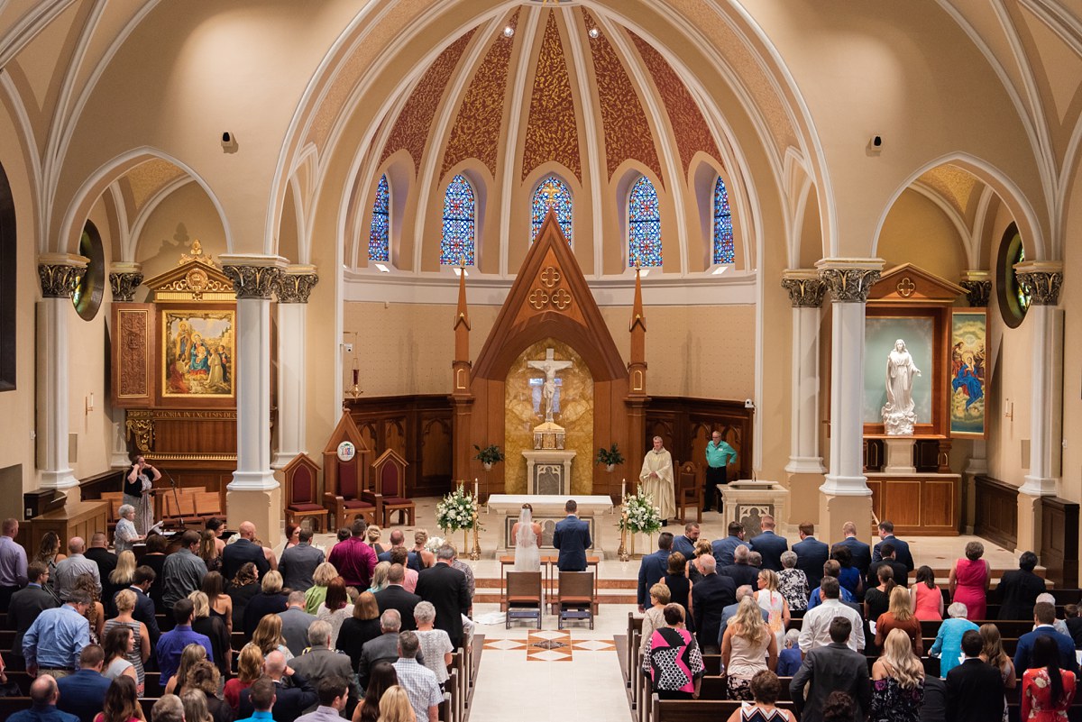 Harrie Wedding Saginaw Michigan Temple Theater St Marys Cathedral