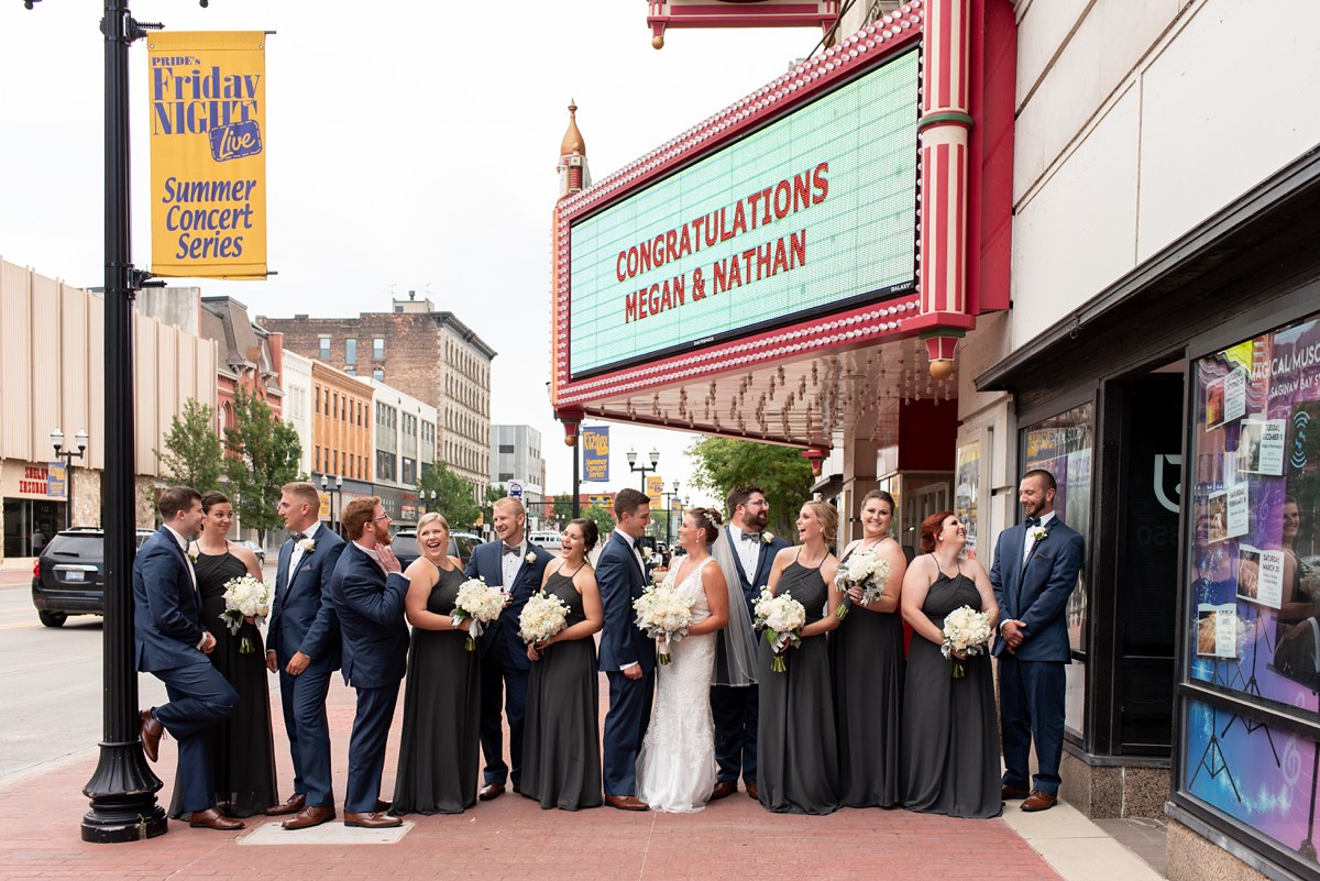 Harrie Wedding Saginaw Michigan Temple Theater St Marys Cathedral