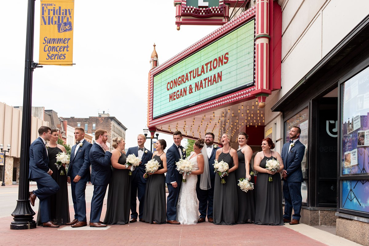 Harrie Wedding Saginaw Michigan Temple Theater St Marys Cathedral