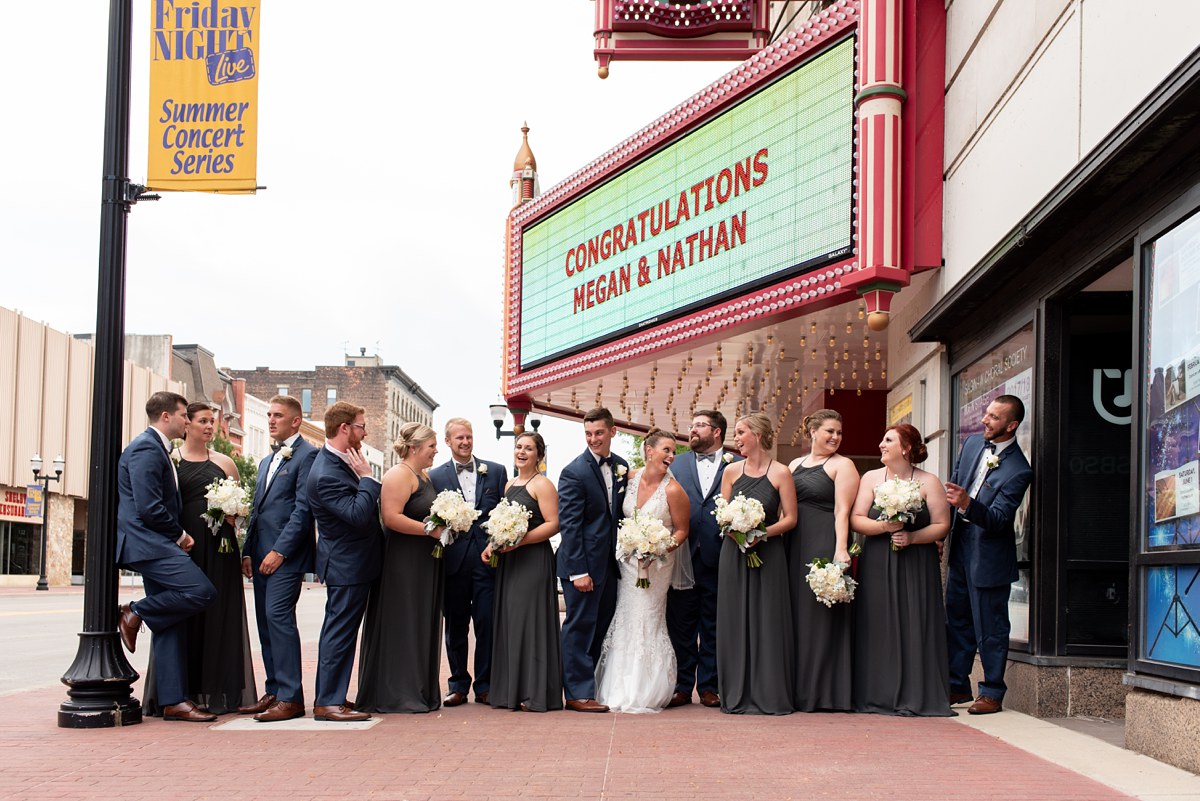 Harrie Wedding Saginaw Michigan Temple Theater St Marys Cathedral