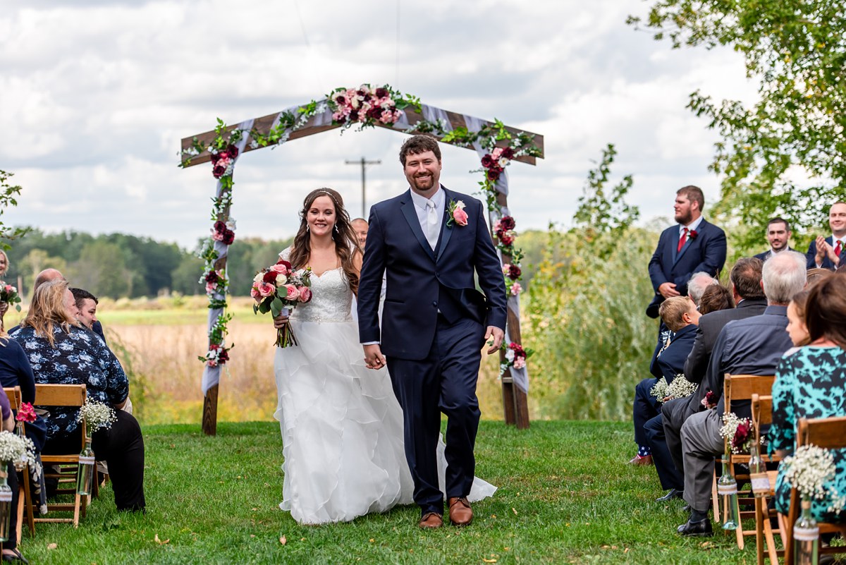 Skutt Wedding Milestone Barn Michigan Photographer