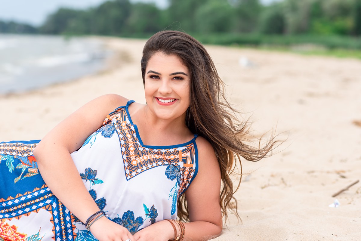 Ahyra Hartt John Glenn High School Bay City Michigan Senior Portraits